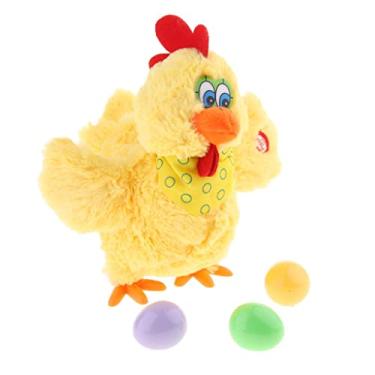Imagem de Almencla Hens de Frango para Bonecas Colocarão Brinquedos de Dança Musical de Ovos de Galinha