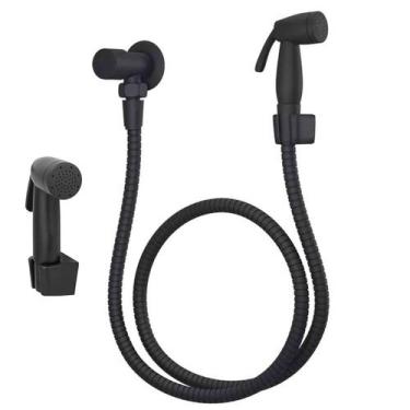 Imagem de Ducha Higienica Chuveirinho Banheiro Box Mangueira Flexivel Suporte Co