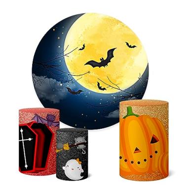 Imagem de Trio Capas Cilindro e Painel Festa 1,50m Halloween (K1HAL0011)