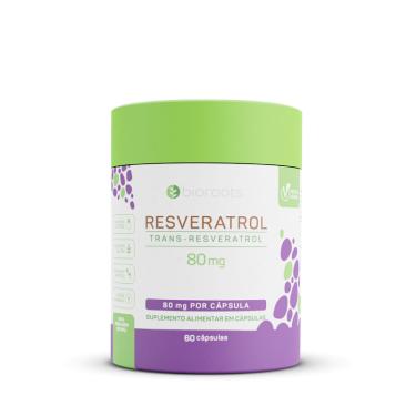 Imagem de Resveratrol Bioroots 80mg 60Cáps