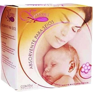 Imagem de Absorvente para Seios, Branco, Tamanho Único, Karisma, 12 unidades