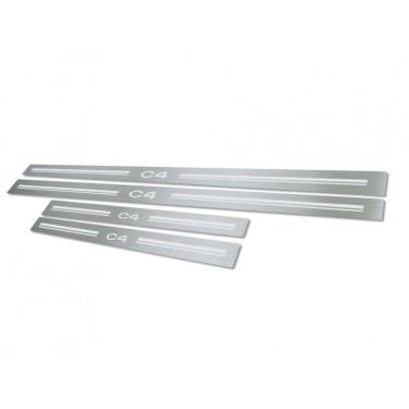 Imagem de Soleira De Porta Citroen C4 Aço Inox
