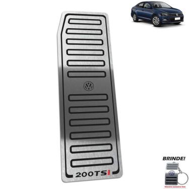 Imagem de Descanso De Pé Aço Inox Virtus 200 Tsi 2018 A 2020 Preto