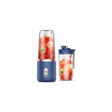 Imagem de Espremedor portátil Mini liquidificador de frutas 300mL 6 lâminas 200W