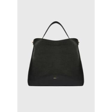 Imagem de Bolsa Hobo Média Couro Preta Schutz-Feminino