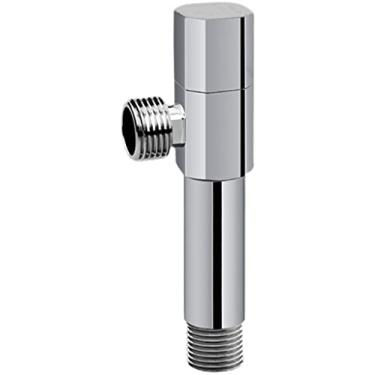 Imagem de Válvula de enchimento angular vaso sanitário pia cozinha banheiro aquecedor de água torneira controle torneira interruptor de válvulas (cor: pêssego de fruta branca 5, tamanho: D) (fruta branca