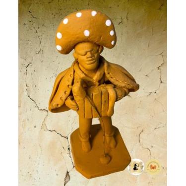 Imagem de Artesanato de Barro Natural  Pinte você mesmo  Artesanato Terra do mes