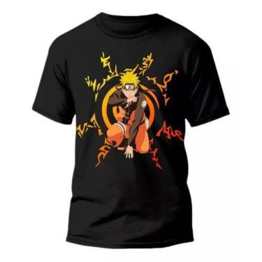 Imagem de Camiseta Infantil Naruto Shippuden Camisa 100% Algodão - Loja Dinka, 4