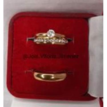 Imagem de Par de Aliança - Espaço Flor de Lotus