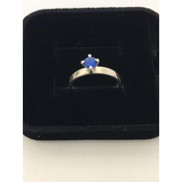 Imagem de Anel de prata solitario - França joias Marilia