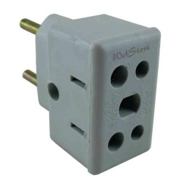 Imagem de Adaptador de tomada universal 10 A 20 A - Bob
