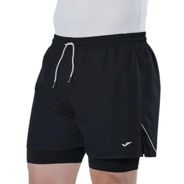Imagem de Short Elite Duplo Running Plus Size Masculino