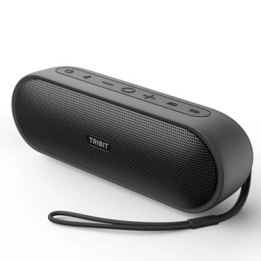Imagem de Alto-falante Bluetooth 5.3 Tribit XSound Plus 2 Portátil Preto, com XBass, 24 Horas de Reprodução, Som Estéreo, Microfone Embutido