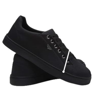 Imagem de Sapatênis Masculino Urbano Conforto Estilo Original - Preto/37