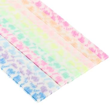 Imagem de Papel estrela origami, 210 folhas, luminosa, dupla face, estrela colorida para decoração de álbuns, estrela iniciante, artigos de bricolagem, estilo rosa