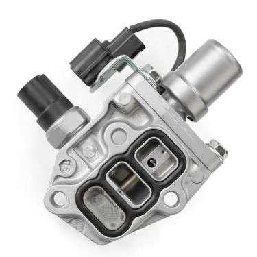 Imagem de NITOYO 15810-RAA-A02 VTEC Válvula solenoide carretel com interruptor de pressão de óleo e junta compatível com Honda Accord 1998-2002, Odyssey 1998, Acura CL 1998-1999, 2,3L, substitui 15810-5A2-A01