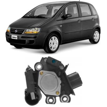 Imagem de Regulador Voltagem Alternador Idea 1.8 2005 A 2010 Valeo