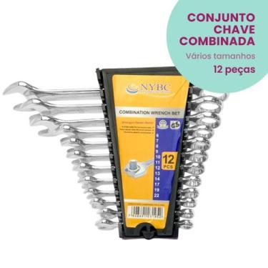 Imagem de Kit Chave Combinada C12 Peças Kaftor