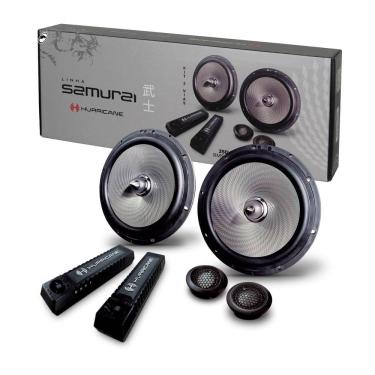 Imagem de Kit Alto Falante 2 Vias Samurai 6.2" 250W RMS Hurricane
