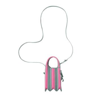 Imagem de JOSEPH AND STACEY Lucky Pleats Bag Patten Mini Cross | Bolsa tiracolo feminina dobrável sustentável | Bolsa transversal compacta para telefone e itens essenciais, Mini