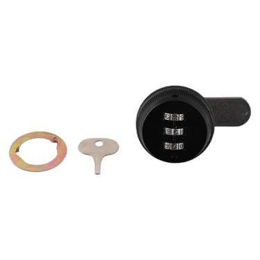 Imagem de Ainoli senha mecânica cam lock combinação de 3 dígitos camlock para guarda-roupa caixa de depósito caixa de correio