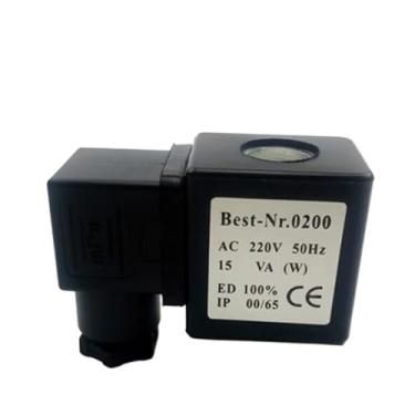 Imagem de Bobina da válvula solenoide AC220V AC110V AC380V CA 36V CA 24V DC24V DC12V DC220V furo interno 13 mm altura 41 m (AC36V)