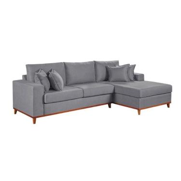 Imagem de Sofa Martins M-187 Canto - B-330 Linho Cinza