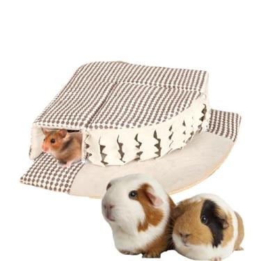 Imagem de Cama Para Furão,Brinquedos De Tubo De Brincar Com | Casa Para Hamster | Para Pequenos Animais De Estimação Incluindo Coelho E Dragões Barbudos Para Use Em Gaiola Em Casa E No Canto Da Sala De Estar