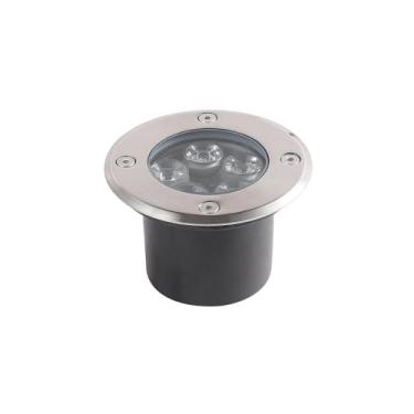 Imagem de Luminária Embutir Solo Dresden Cromado LED 3W 3000K Bivolt