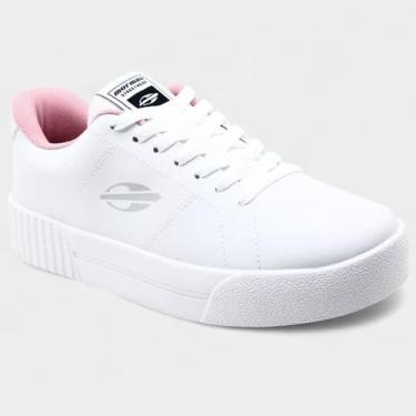 Imagem de Tênis Mormaii Urban Breeze Feminino - Branco e Rosa, 36