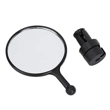 Imagem de Espelho retrovisor ajustável para guidão de bicicleta, rotação de 360 graus, fácil instalação, adequado para bicicletas de montanha e estrada