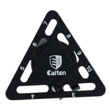 Imagem de Generic Marcador de Bola de Golfe, Auxiliar de Leitura de Golfe, Elegante e Premium, para Homens e Mulheres, Leve, Acessório Ideal para Golfistas, Alta, Triângulo