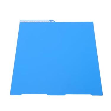 Imagem de Hyuduo Placa de Construção PEI 255x268mm Dupla Face Fosca Mola Em Chapa de Aço Impressão Em Temperatura Com Forte Adesão Economia de Energia Sem Empenamento para Impressora 3D Kobra 3