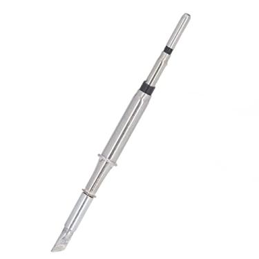 Imagem de Cryfokt Ponta de Ferro de Solda de Cobre de Aquecimento Rápido C115 para Soldagem Eficiente, 1,8 pol. de Comprimento, para Usuários de Estação de Solda (Cabeça de corte C115K)