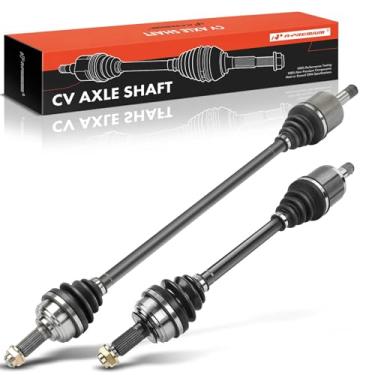 Imagem de A-Premium Par (2) Conjunto de eixo CV dianteiro compatível com Honda Civic 1988-1989, CRX 1988-1991, lado do motorista e do passageiro