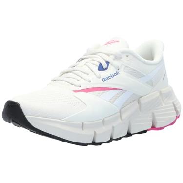 Imagem de Reebok Tênis feminino Zig Dynamica 5, Giz/Step Purple/Laser Pink, 36