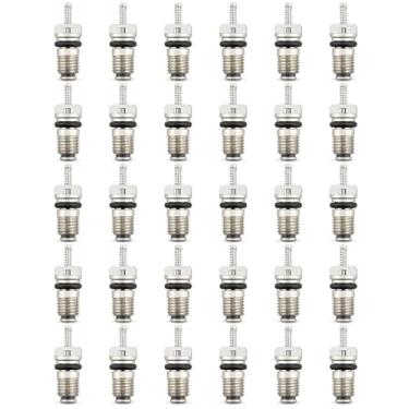 Imagem de Pacote com 30 núcleos de válvula padrão JRA A/C Schrader, adequado para veículos estrangeiros e domésticos, substitui MT0059 59347 15-75234