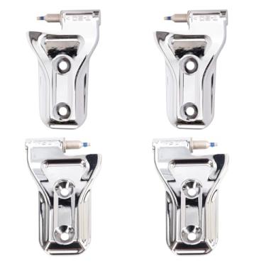 Imagem de TRQ Dobradiça de porta frontal e traseira compatível com Jeep Gladiator 2020-2021 Wrangler 2018-2021