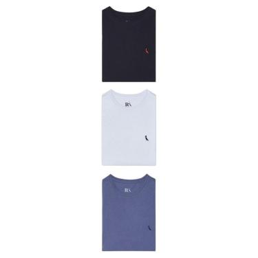 Imagem de Kit 3 Camisetas Bordadas Brasa E Gota Reserva-Masculino