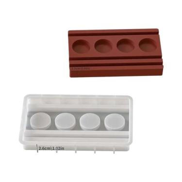 Imagem de Molde De Silicone Para Suporte De Vela Em Forma De Árvore De Natal E C