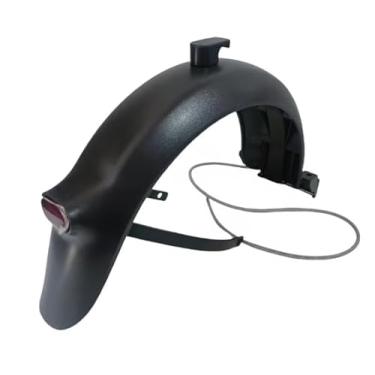 Imagem de stio Conjunto de para-lama traseiro para scooter com gancho e lanterna traseira integrado, compatível com Ninebot da Segway F40 F30 F25 F20, suporte de scooter, suporte de para-lama traseiro