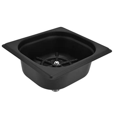 Imagem de Naroote Limpador Automático de Lavadora de Copos de Aço Inoxidável para Bar Pub Restaurante Hotel, Enxaguador de Vidro Multiângulo Com Suporte de Copo para Cafeteria, Comprimento de Mangueira de 1m