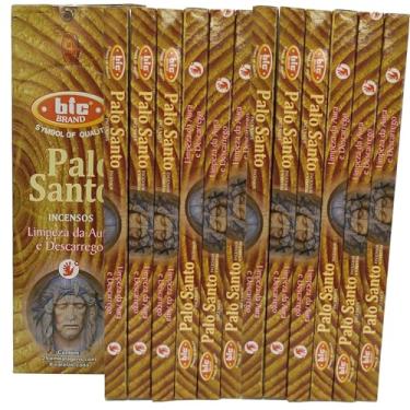 Imagem de Incenso Indiano Bic Palo Santo - Limpeza Espiritual 12 caixas
