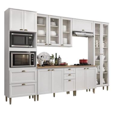 Imagem de Cozinha Modulada Classy Composição 3 Branco - Thb