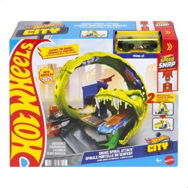 Imagem de Hot Wheels Pista Ataque De Cobra JBM63 - Mattel, Colorido