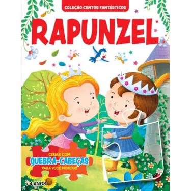 Imagem de Livro - Coleção Contos Fantásticos - Rapunzel | Livro Quebra-Cabeça