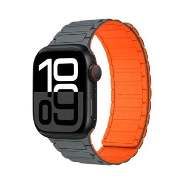 Imagem de Pulseira Magnética De Silicone 45mm 44mm 40mm 46mm 41mm 42mm 38mm Para