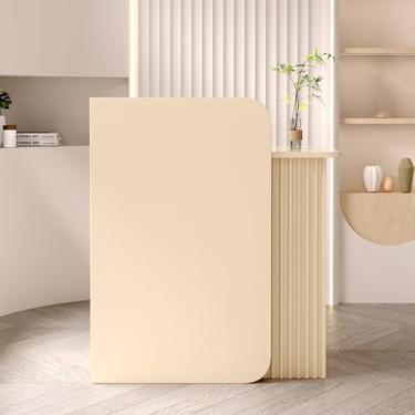 Imagem de Balcão de recepção com gaveta trancável - Solução de finalização de compra moderna para lojas de roupas, salões de beleza e ambientes de varejo