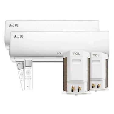 Imagem de Combo de Ar Condicionado TCL Inverter TAC-09CGV-INV Elite GV 9000 Btus Branco 220V