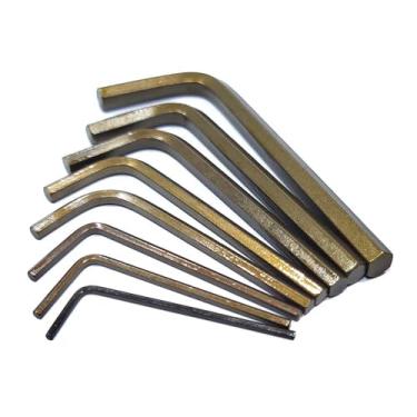 Imagem de Jogo de Chave Allen Hexagonal de 1/16 a 1/4 Pol. com 8 Peças-GEDORE-428P